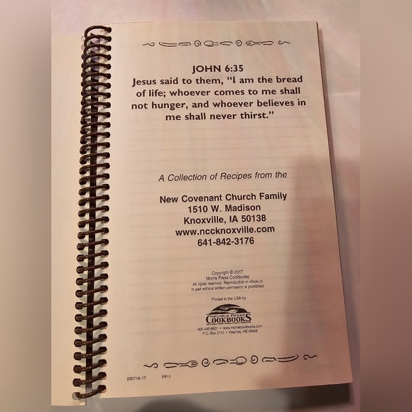 Recipes from New Covenant Church cookbook - Picture 3 of 6